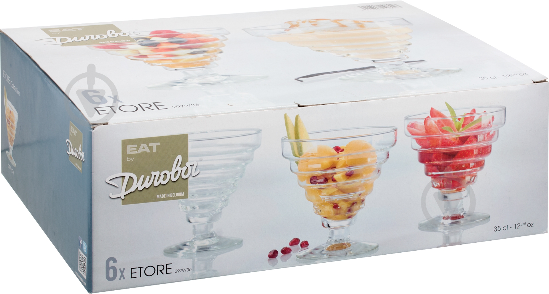 Набор креманок Durobor Etore 360 мл 6 шт. - фото 2