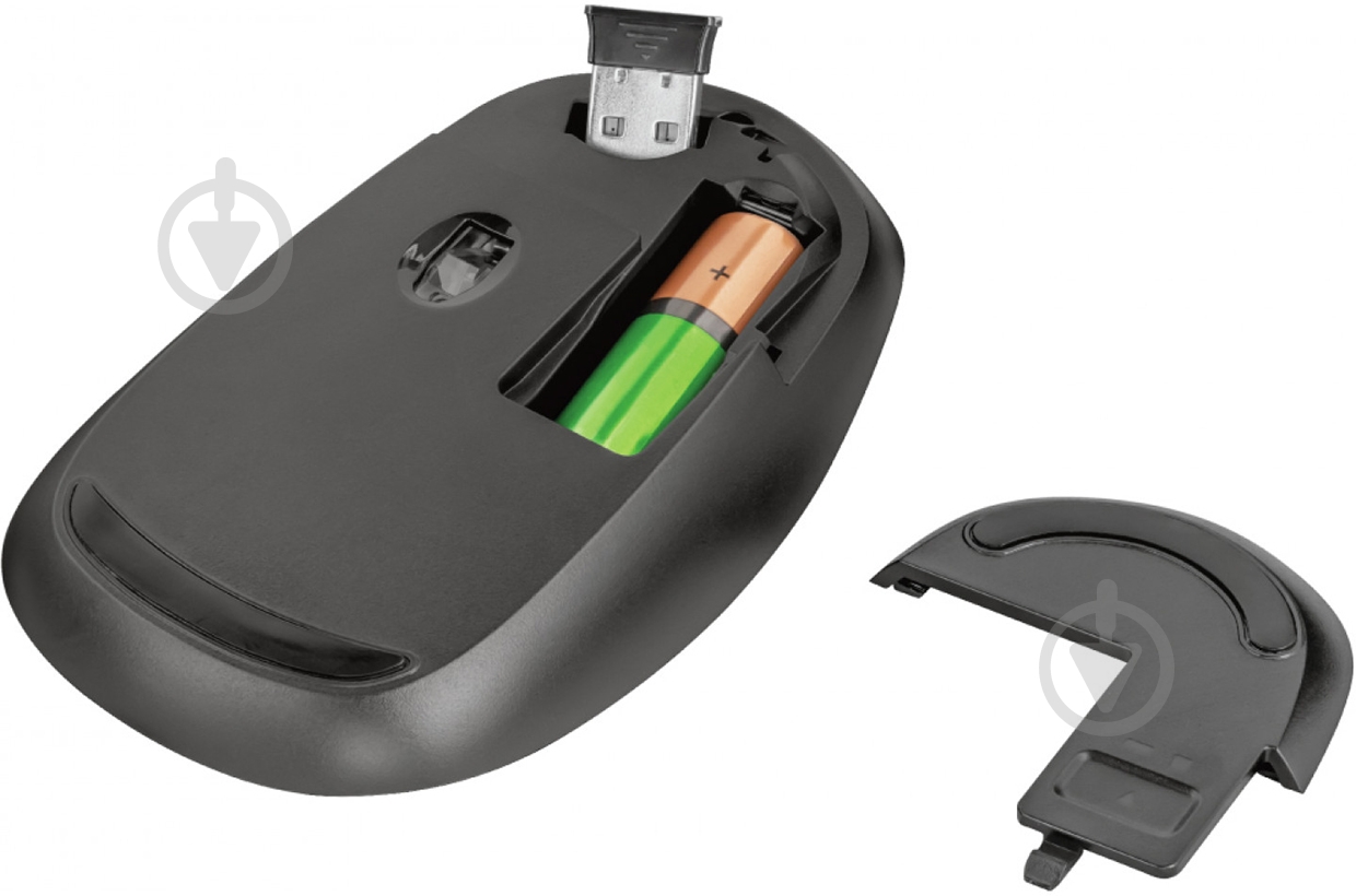 Мышь Trust Sketch Silent Click Wireless Red (23336) black/red (23336) - фото 11