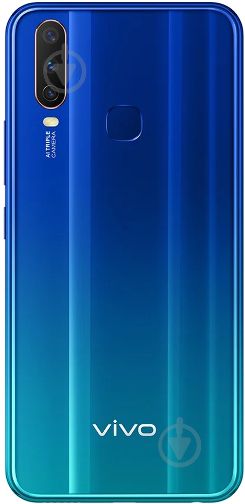 Смартфон Vivo Y15 4/64GB aqua blue - фото 4