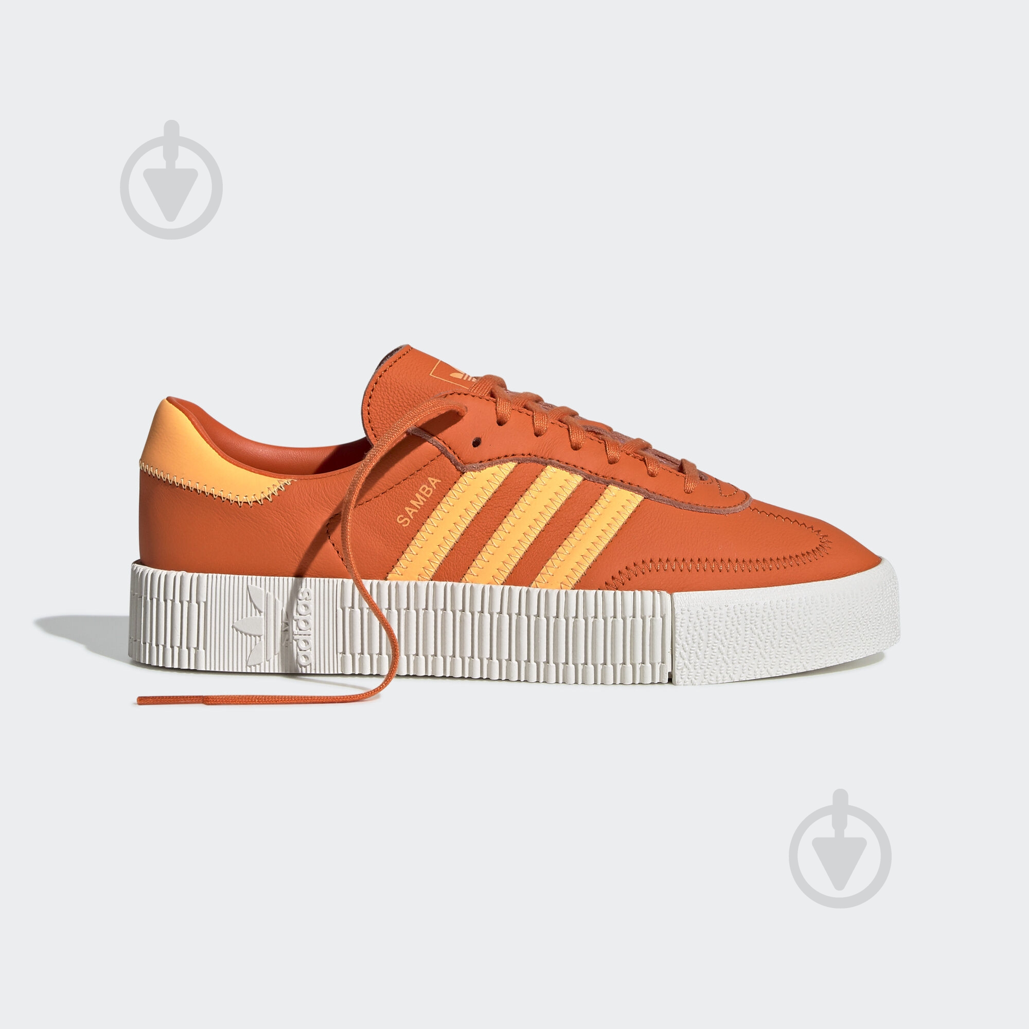 Кроссовки женские зимние Adidas SAMBAROSE W EE7046 р.40 2/3 оранжевые - фото 7