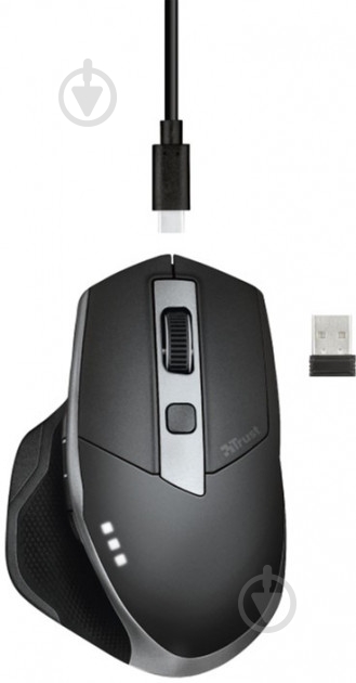 Мышь Trust Evo-RX Advanced WL Black (22975) black (22975) - фото 6