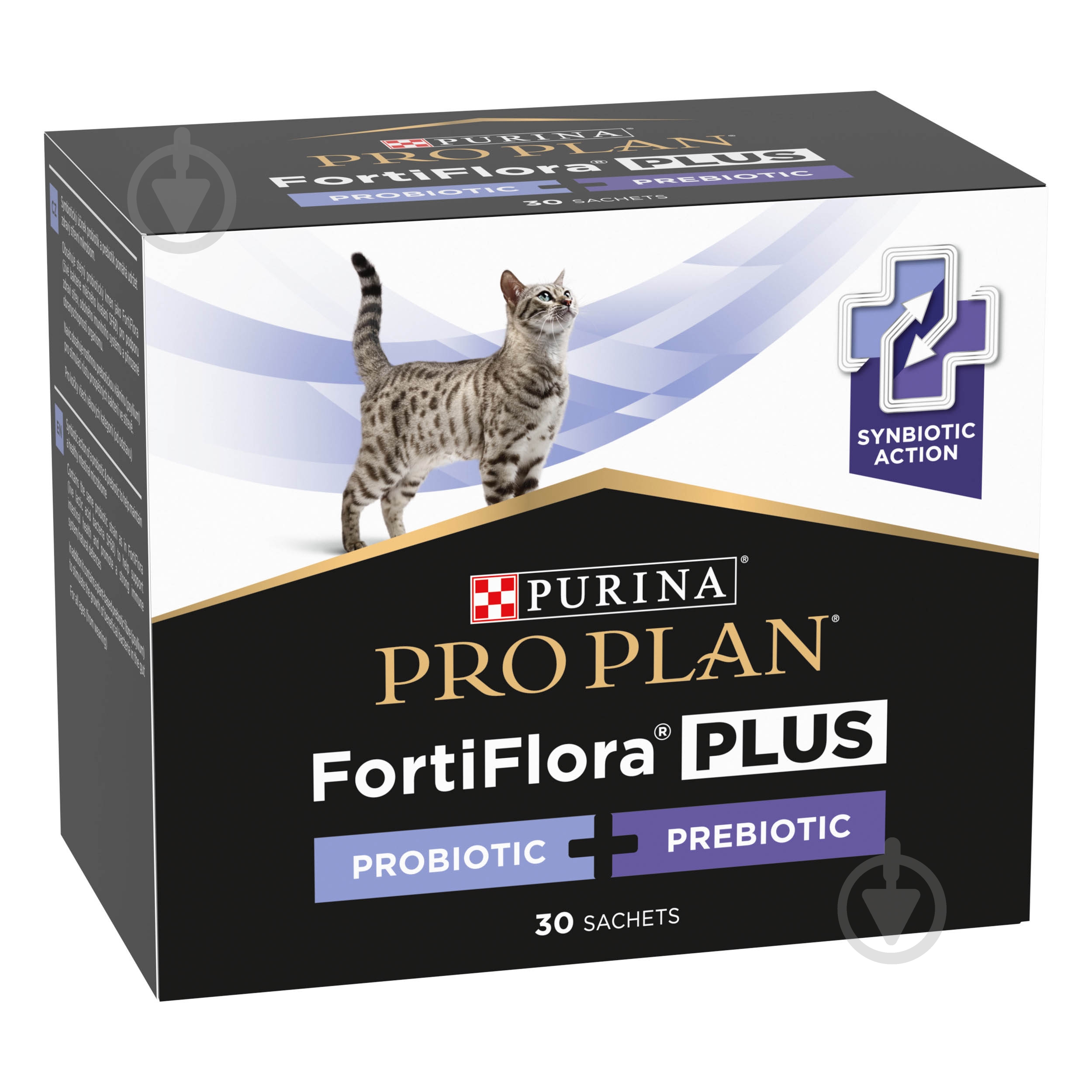 Пробіотик + пребіотик для котів ProPlan by Purina FortiFlora PLUS - фото 1 Пробіотик + пребіотик для котів ProPlan by Purina FortiFlora PLUS - фото 1