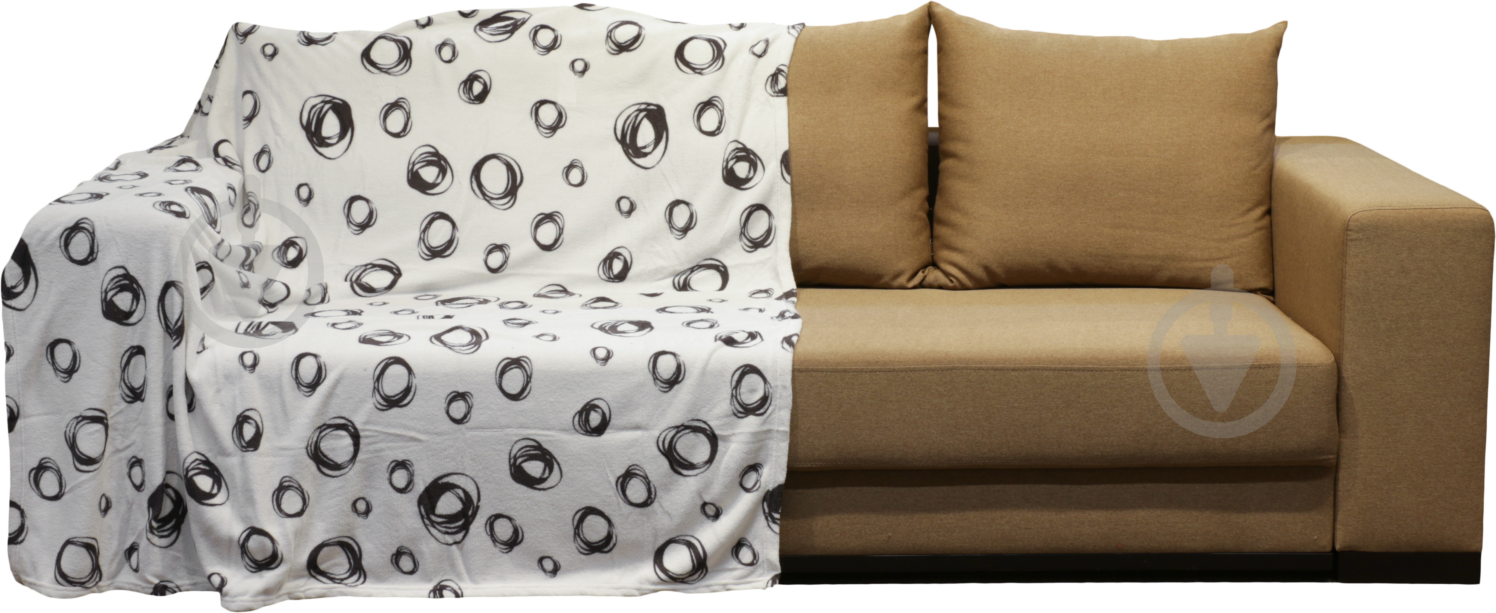 Плед Bubbles 160x200 см белый UP! (Underprice) - фото 1