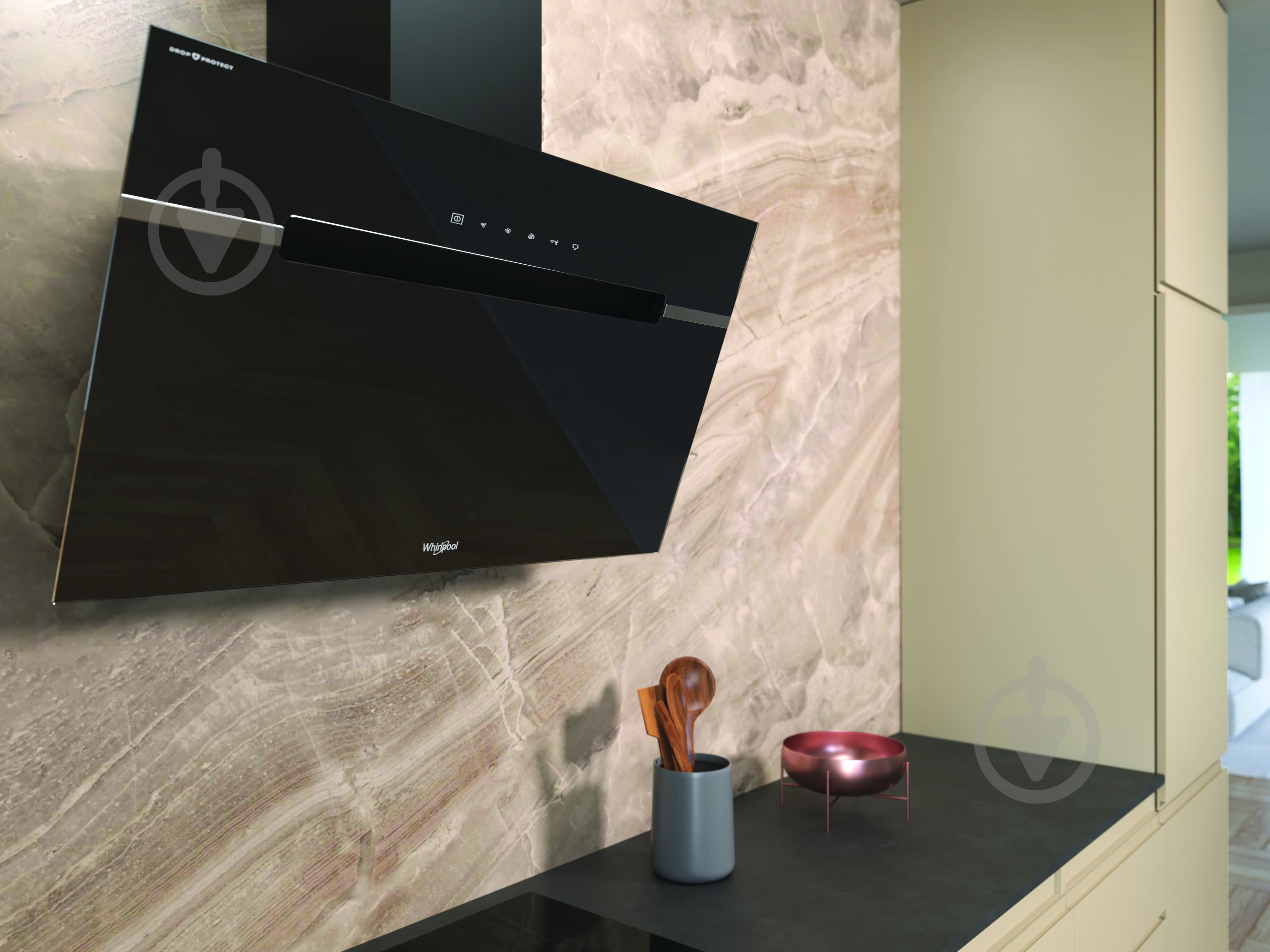 Вытяжка Whirlpool WHVS 91F LT DP K черная - фото 6