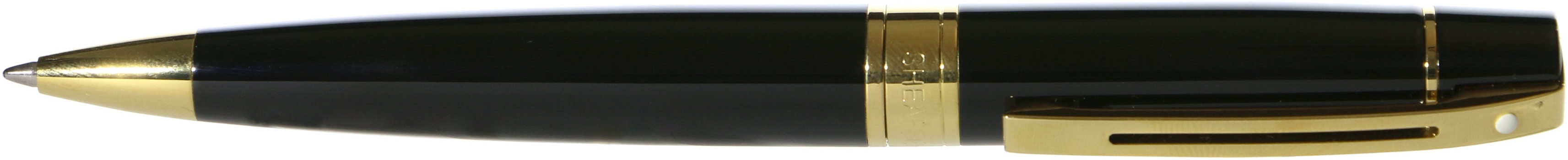 Ручка шариковая Sheaffer Gift Collection 300 позолота черная - фото 1