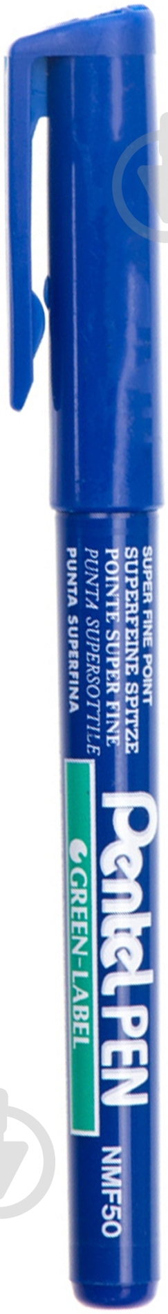 Маркер перманентный синий Pentel NMF50-С - фото 2 Маркер перманентный синий Pentel NMF50-С - фото 2