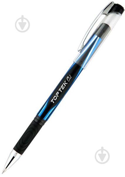 Ручка гелева Unimax Top Tek Gel синя 36616 - фото 1