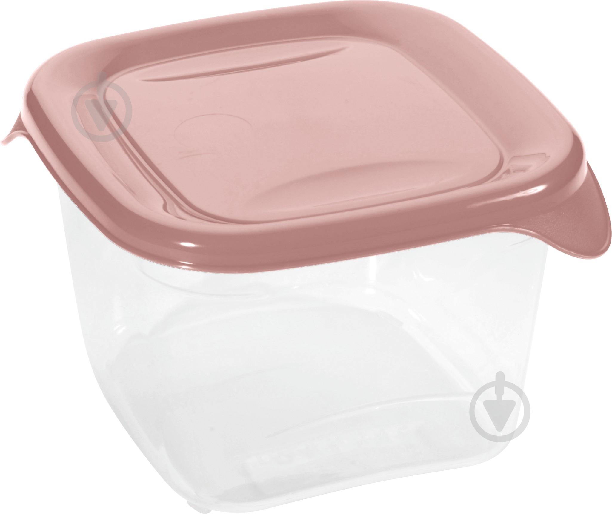 Контейнер для харчових продуктів з кришкою Curver Fresh & Go 1,2 л рожевий - фото 1