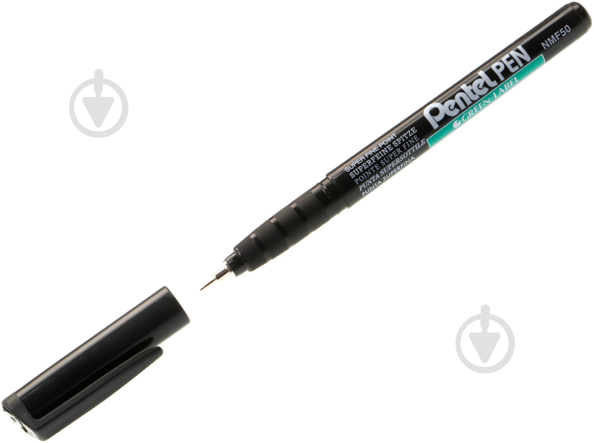 Маркер перманентный черный  Pentel NMF50-A - фото 1