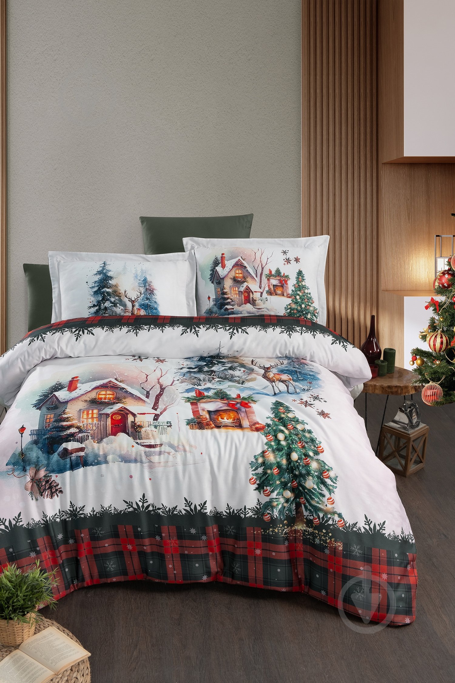 Комплект постельного белья Exclusive New Year 2 La Nuit - фото 1 Комплект постельного белья Exclusive New Year 2 La Nuit - фото 1