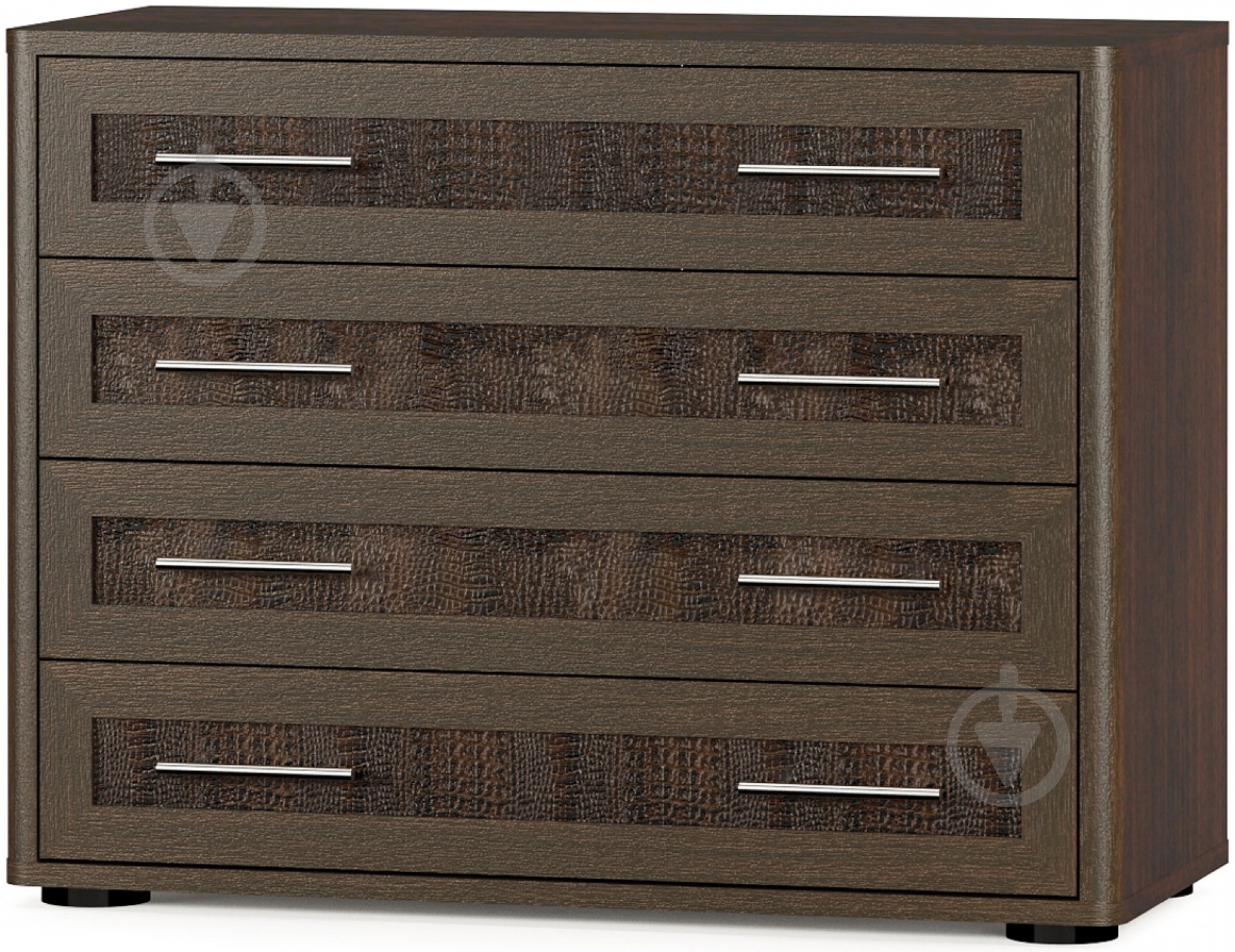 Комод Mebel Service Токио 4Ш венге - фото 1 Комод Mebel Service Токио 4Ш венге - фото 1