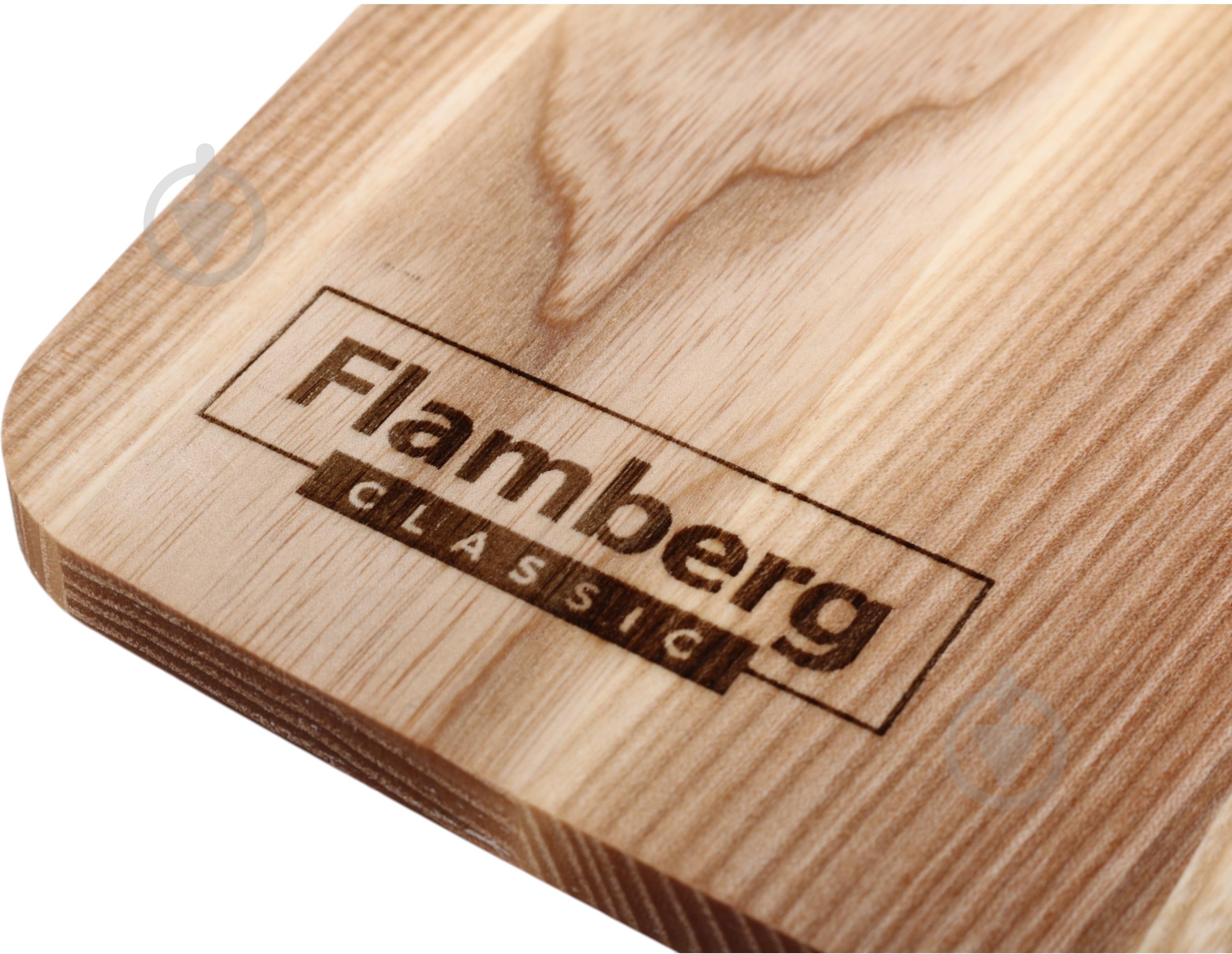 Доска кухонная Flamberg прямоугольная 26,5х18,5x1 см ясень - фото 4 Доска кухонная Flamberg прямоугольная 26,5х18,5x1 см ясень - фото 4