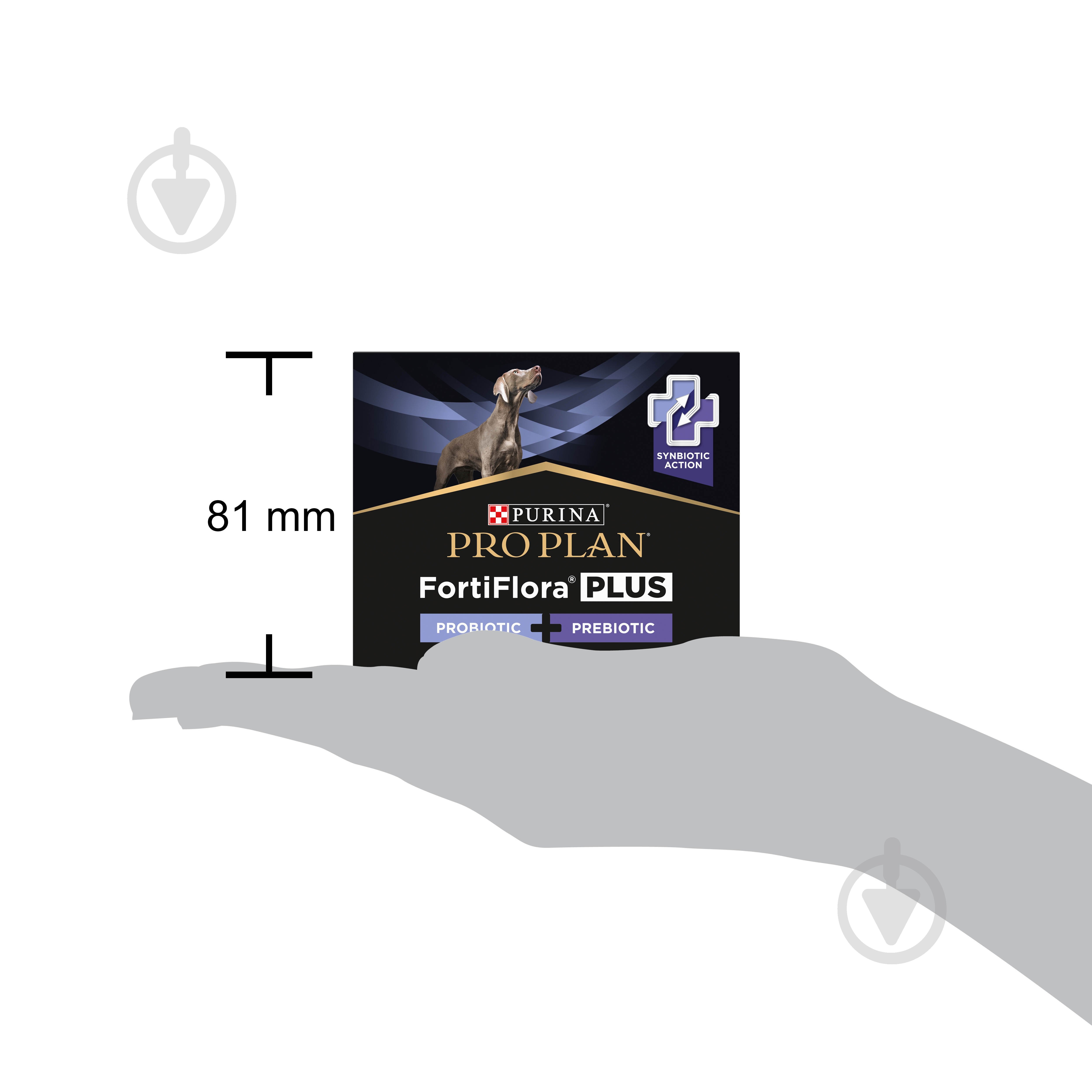 Пробіотик + пребіотик ProPlan by Purina FortiFlora PLUS для дорослих собак та цуценят 60 г - фото 4