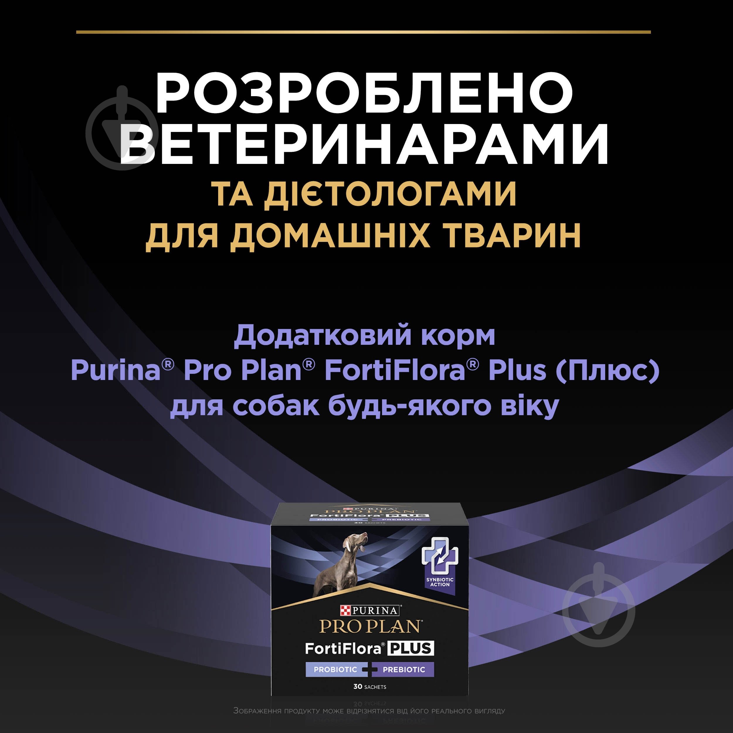 Пробіотик + пребіотик ProPlan by Purina FortiFlora PLUS для дорослих собак та цуценят 60 г - фото 7