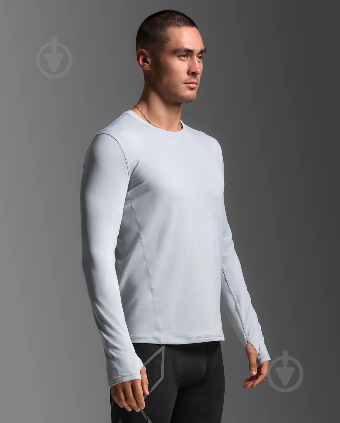 Футболка 2XU Ignition Grid Base Layer MR7448a_HBM/BRF р.L серый - фото 3 Футболка 2XU Ignition Grid Base Layer MR7448a_HBM/BRF р.L серый - фото 3