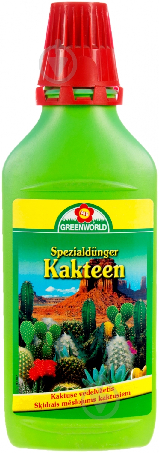 Удобрение для кактусов Greenworld 500 мл - фото 1