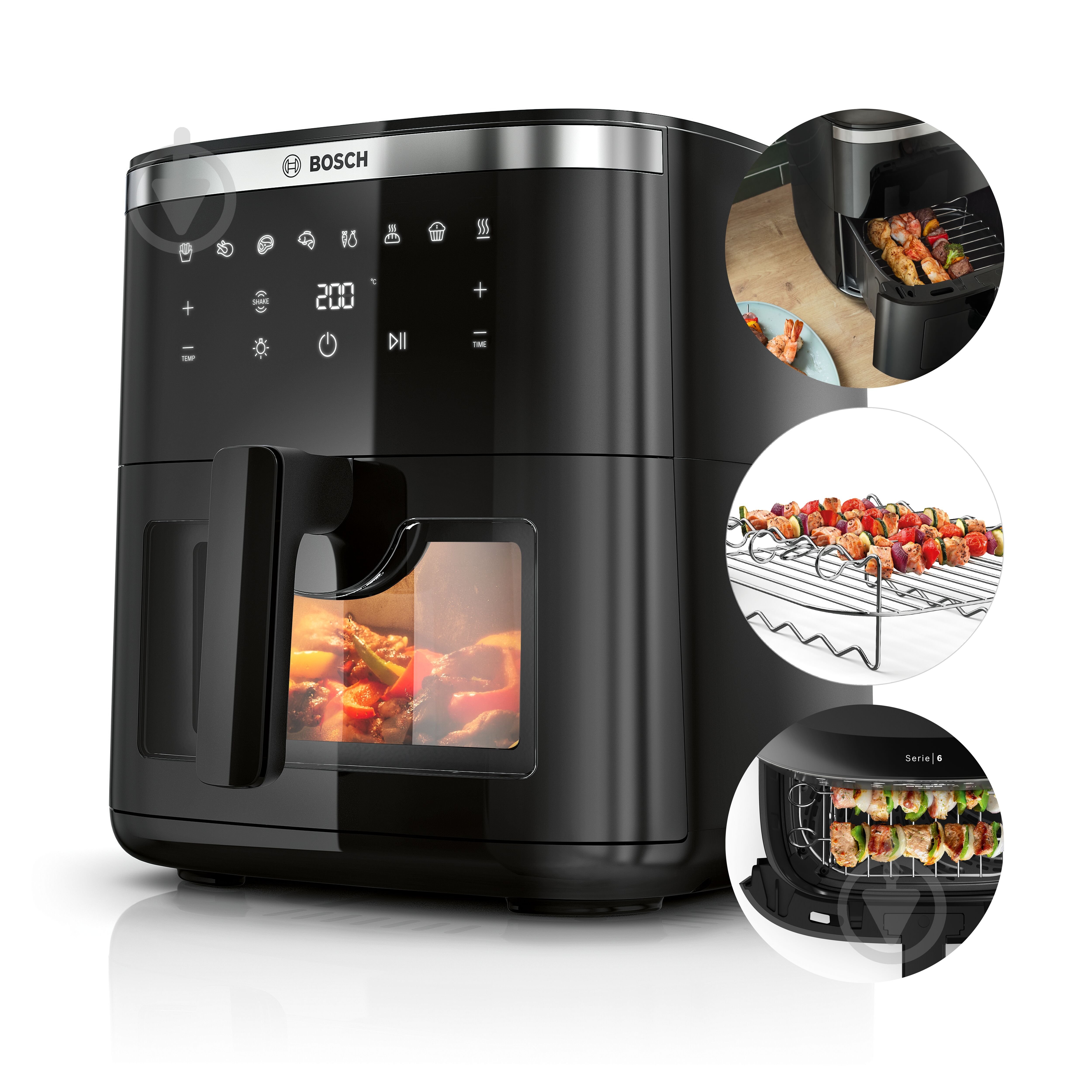 Мультипечь Bosch Series 6 MAF671B1 - фото 2 Мультипечь Bosch Series 6 MAF671B1 - фото 2