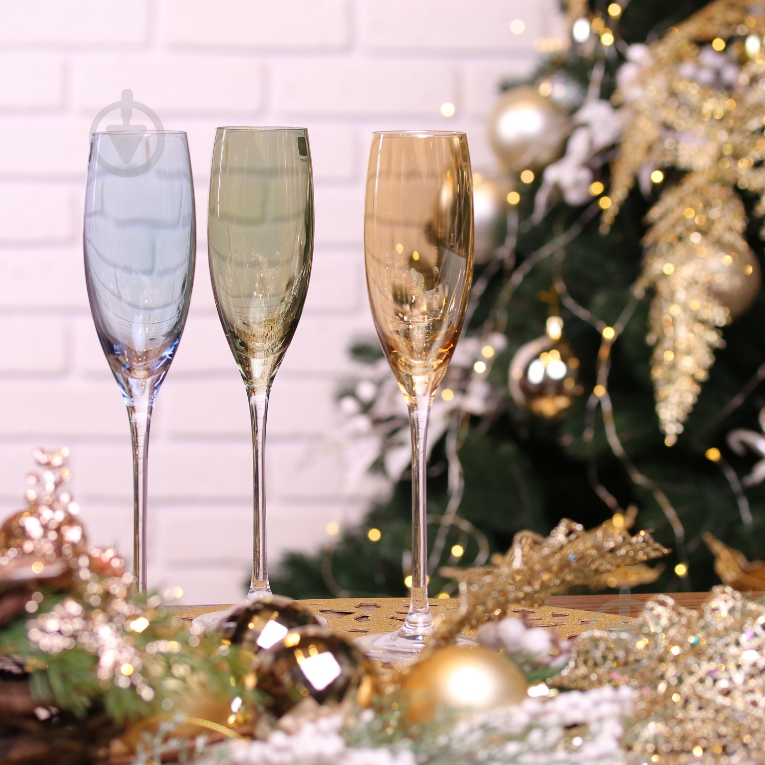 Бокал для шампанского Leonardo Lucente Brown 220 мл - фото 2 Бокал для шампанского Leonardo Lucente Brown 220 мл - фото 2