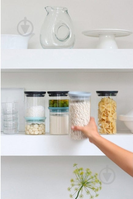 Банка с крышкой Brabantia Canisters 0,3 л 00800227 - фото 5 Банка с крышкой Brabantia Canisters 0,3 л 00800227 - фото 5