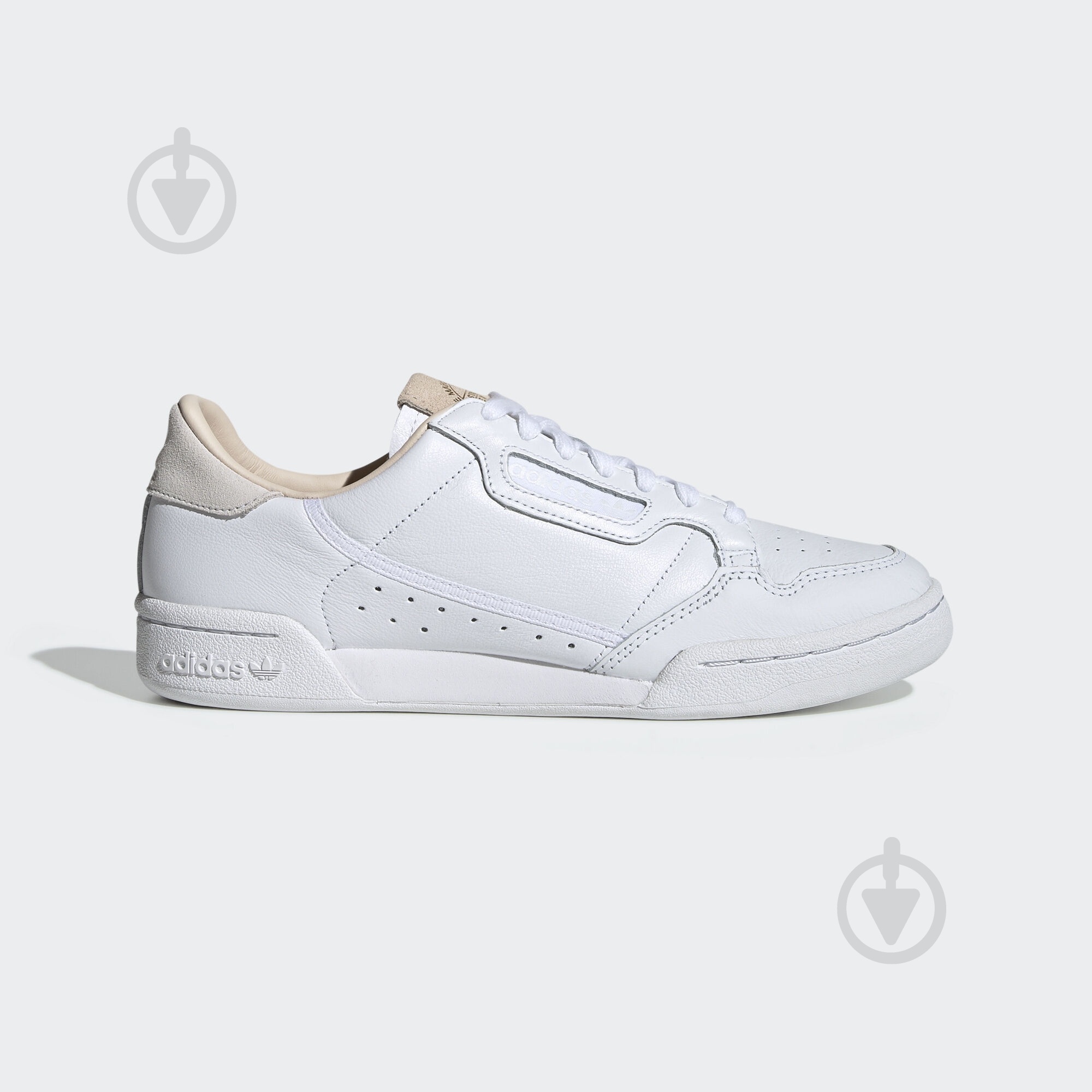 Кроссовки мужские зимние Adidas CONTINENTAL 80 EF2101 р.43 1/3 белые - фото 1