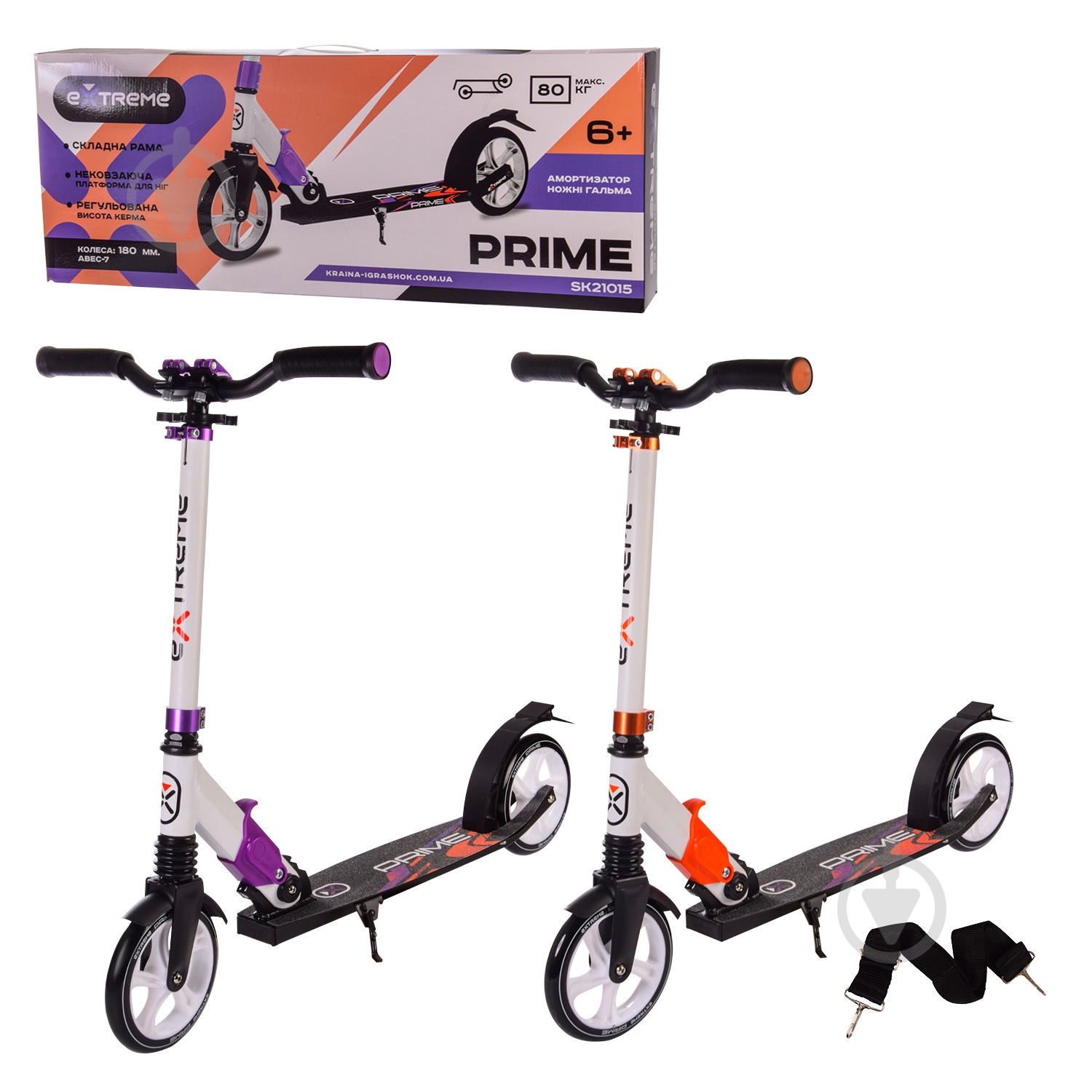Самокат Extreme Motion PRIME в ассортименте SC21015 - фото 1