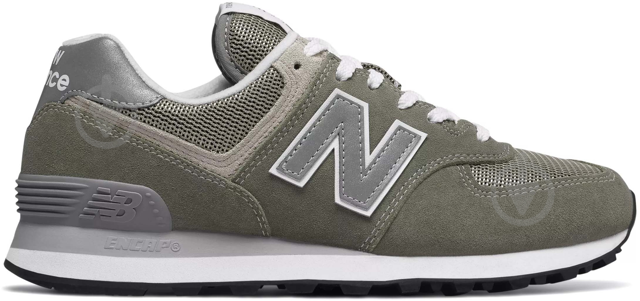 Кроссовки женские демисезонные New Balance WL574EG р.40,5 серые - фото 1