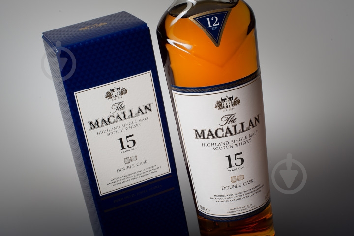Виски The Macallan Double Cask Matured 15 YO 43% (5010314308469) 0,7 л - фото 2 Виски The Macallan Double Cask Matured 15 YO 43% (5010314308469) 0,7 л - фото 2