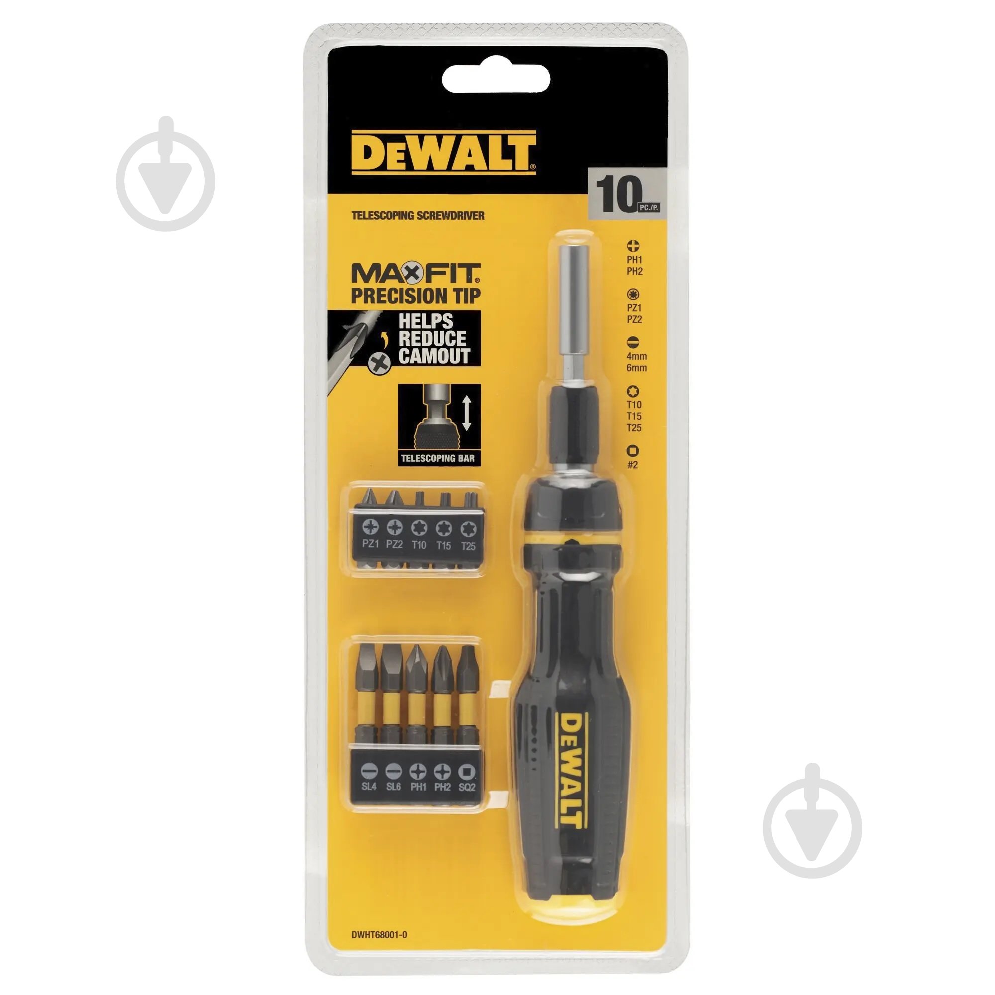 Отвертка-держатель бит DeWalt DWHT68001-0 - фото 4