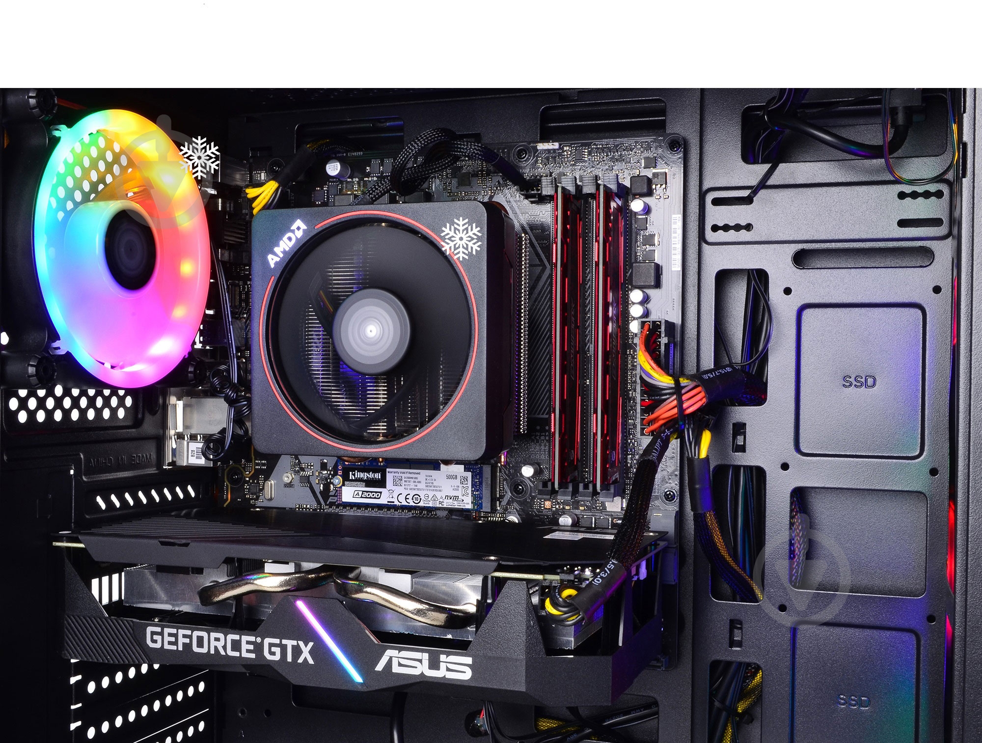 Компьютер персональный Artline Gaming X48 (X48v06) black - фото 12