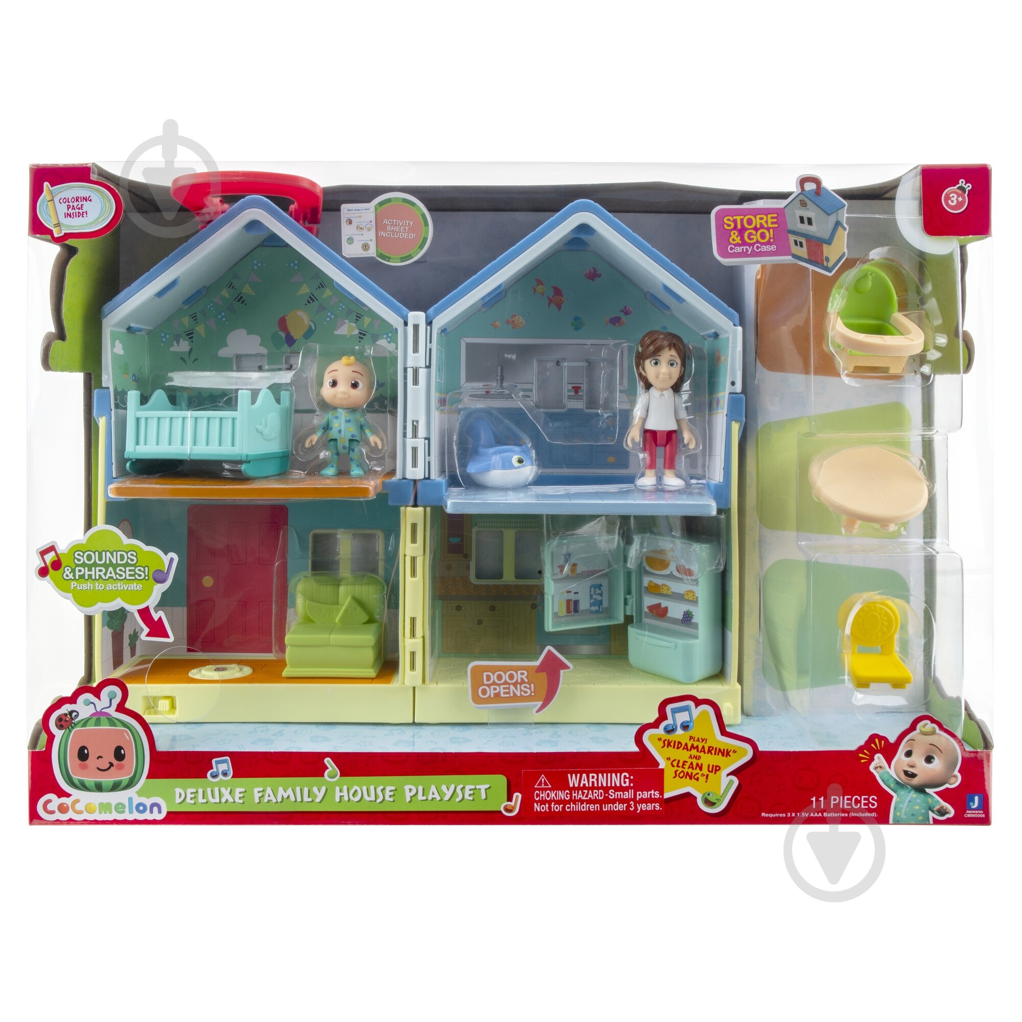 Ігровий набір CoComelon Feature Playset Сімейний будинок, зі звуком CMW0066 - фото 1 Ігровий набір CoComelon Feature Playset Сімейний будинок, зі звуком CMW0066 - фото 1