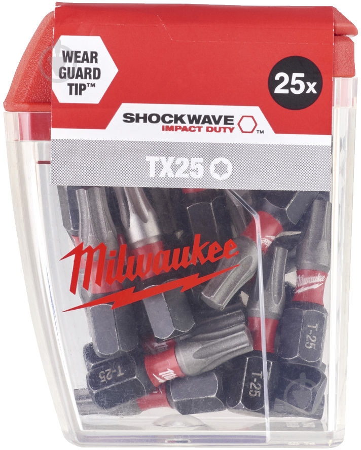Бита Milwaukee Torx 25 шт. 4932430880 - фото 1 Бита Milwaukee Torx 25 шт. 4932430880 - фото 1