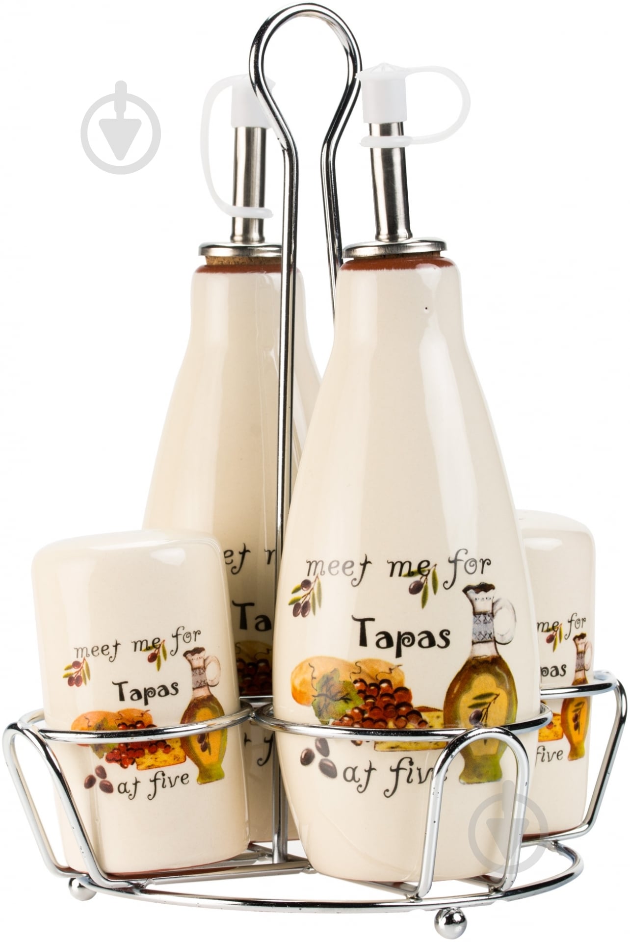 Набір для спецій Bella Vita Tapas 5 предметів - фото 1 Набір для спецій Bella Vita Tapas 5 предметів - фото 1