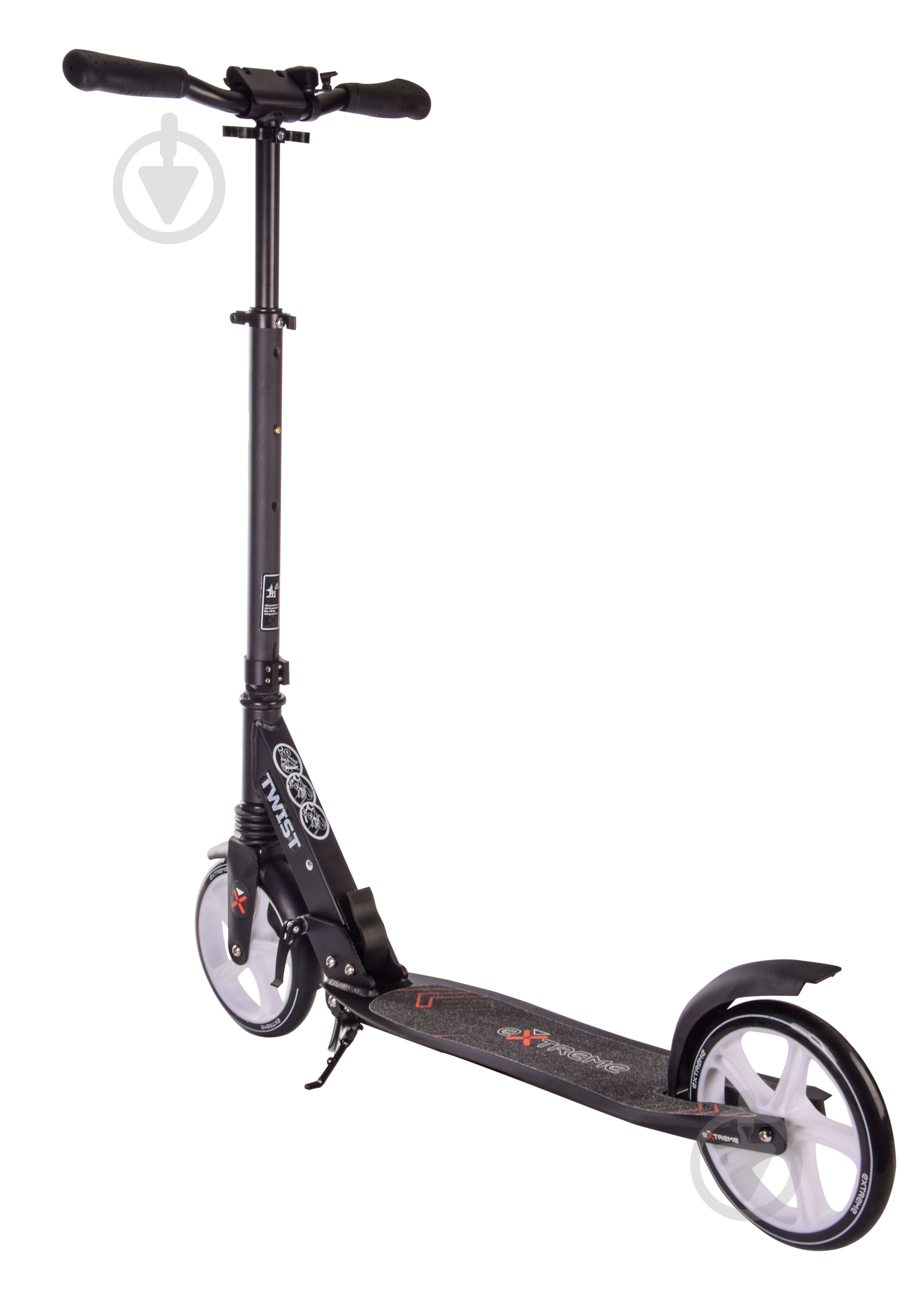Самокат Extreme Motion Twist черный SK205 BLACK - фото 4