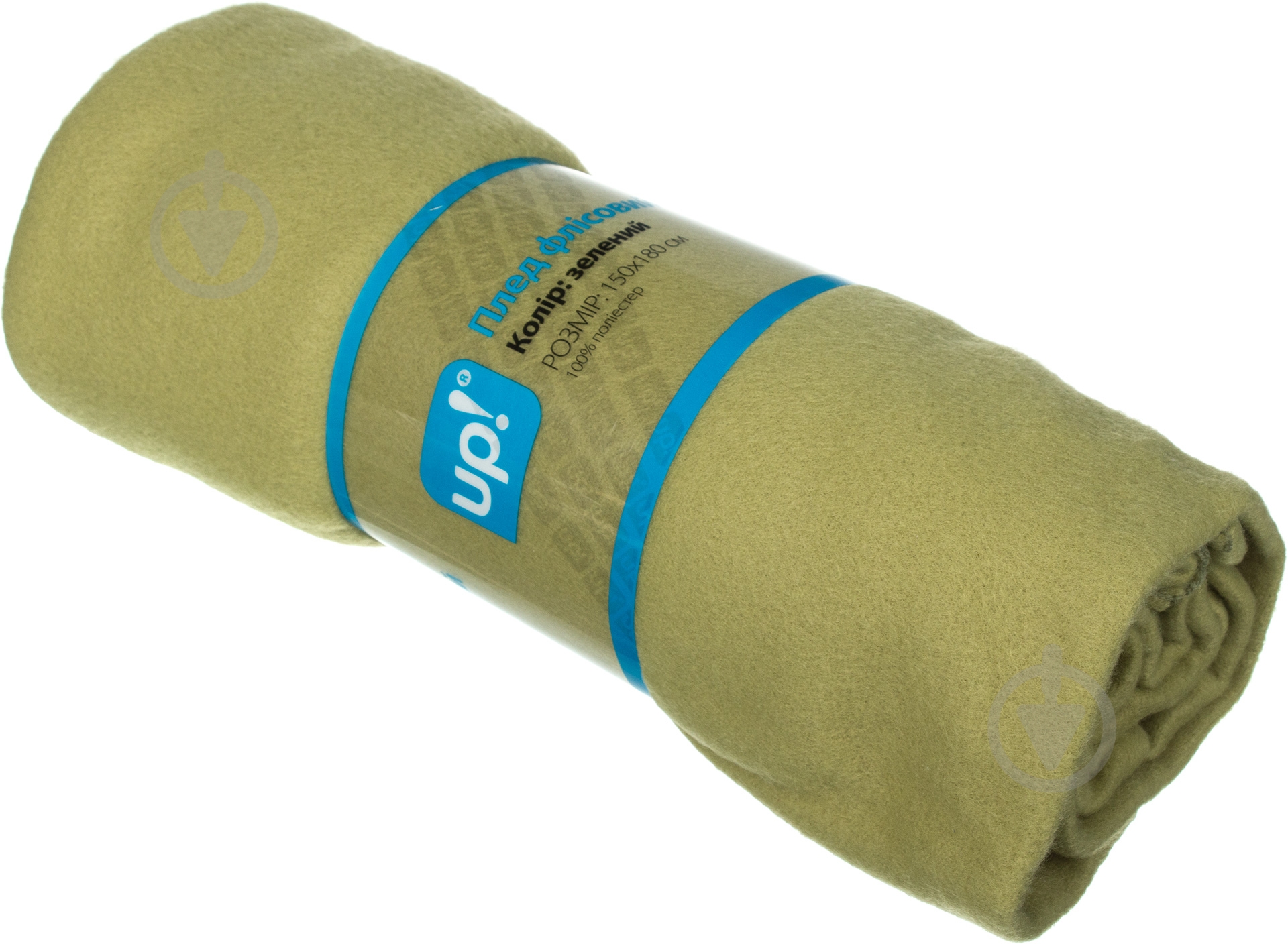 Плед 150x180 см зеленый UP! (Underprice) - фото 3 Плед 150x180 см зеленый UP! (Underprice) - фото 3