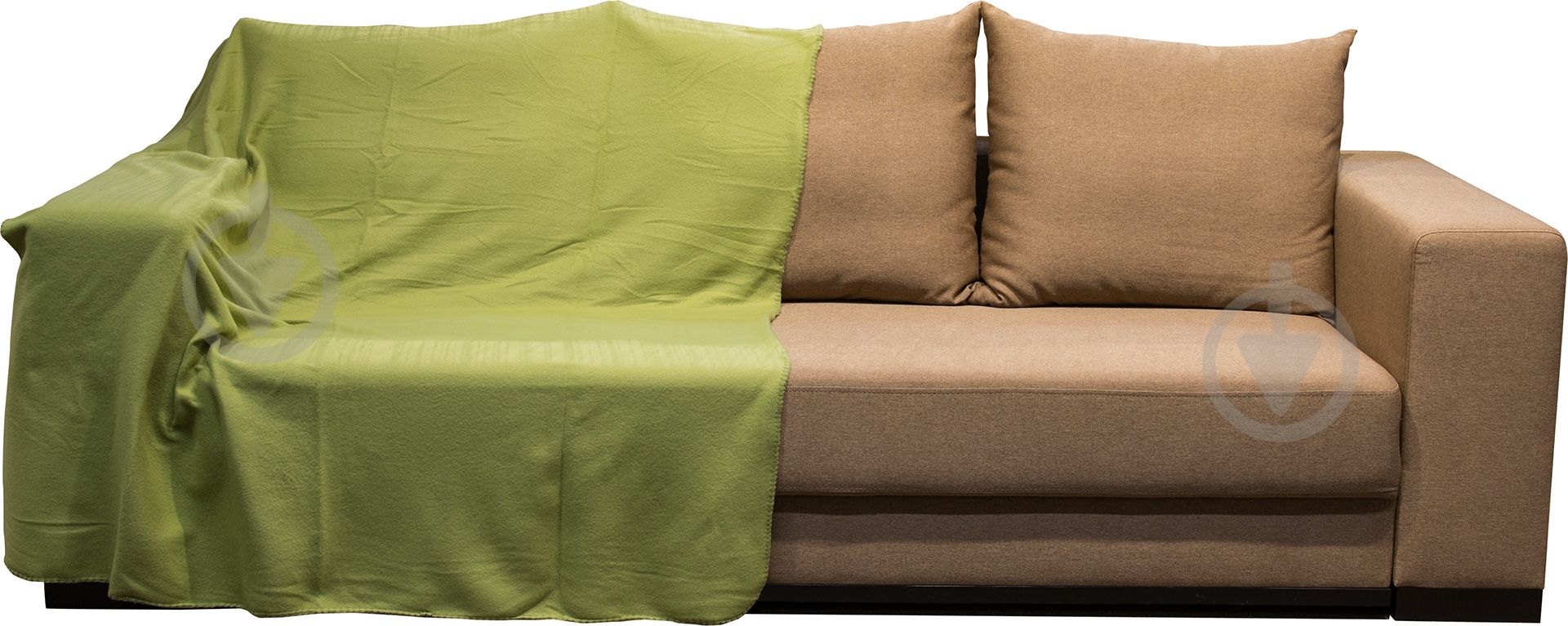 Плед 150x180 см зеленый UP! (Underprice) - фото 1 Плед 150x180 см зеленый UP! (Underprice) - фото 1