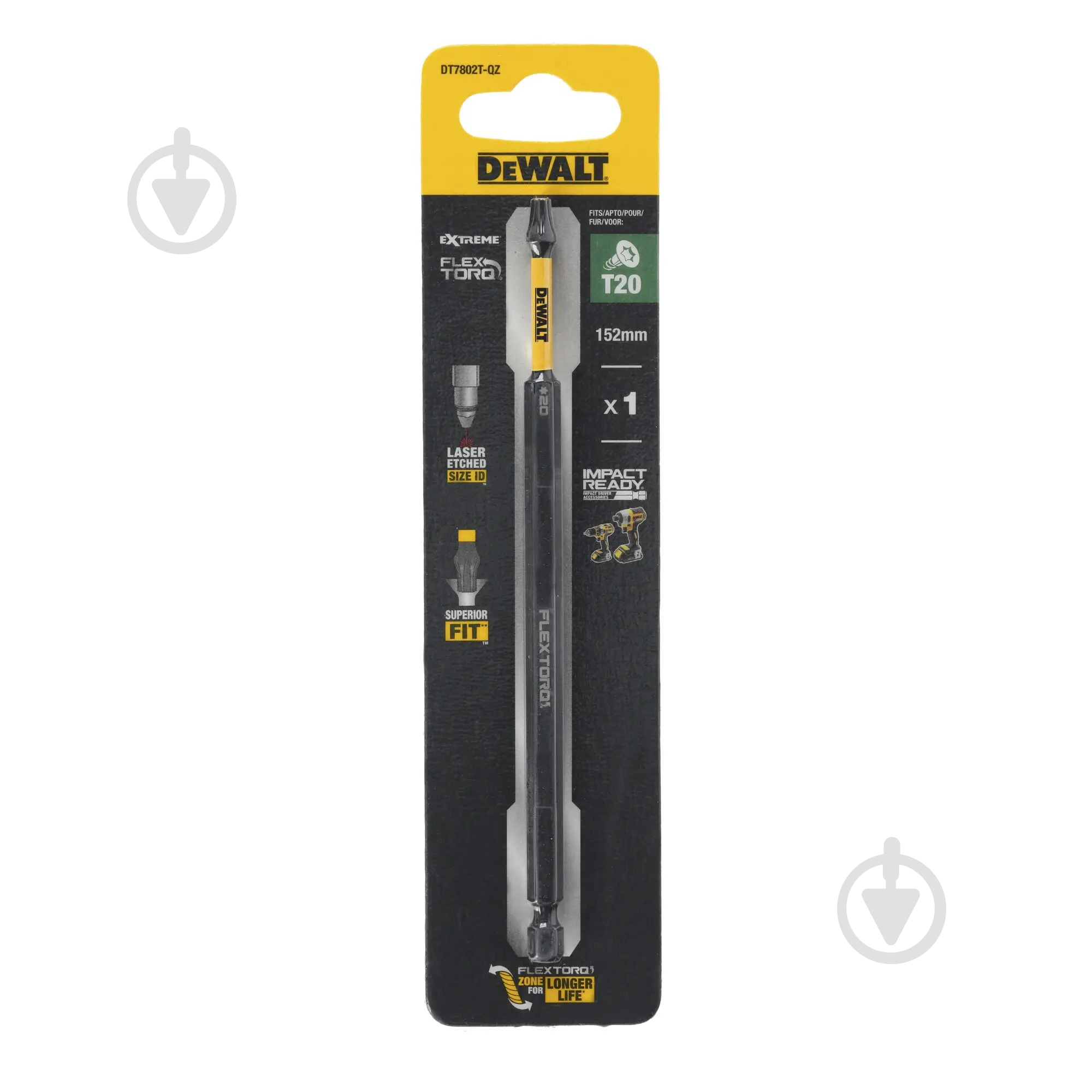 Бита торсионная DeWalt EXTREME 1 шт. DT7802T - фото 1