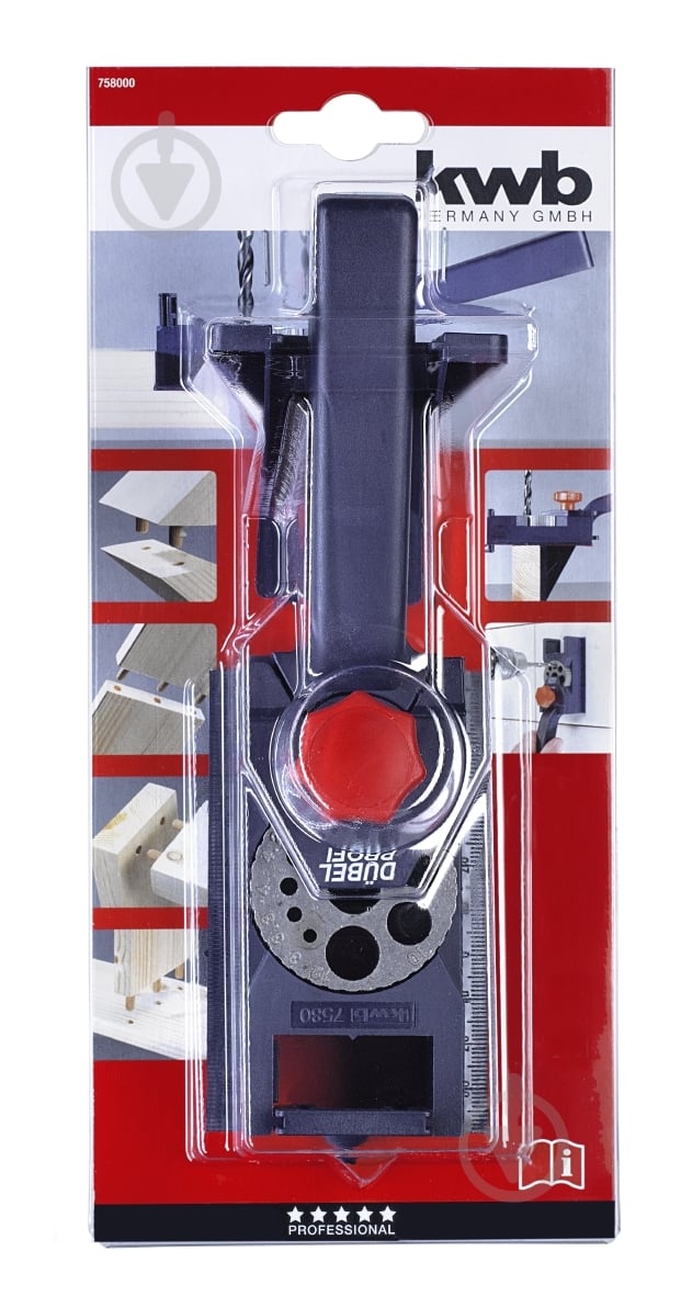 Кондуктор KWB 3-12 мм DÜBELPROFI 758000 - фото 3 Кондуктор KWB 3-12 мм DÜBELPROFI 758000 - фото 3