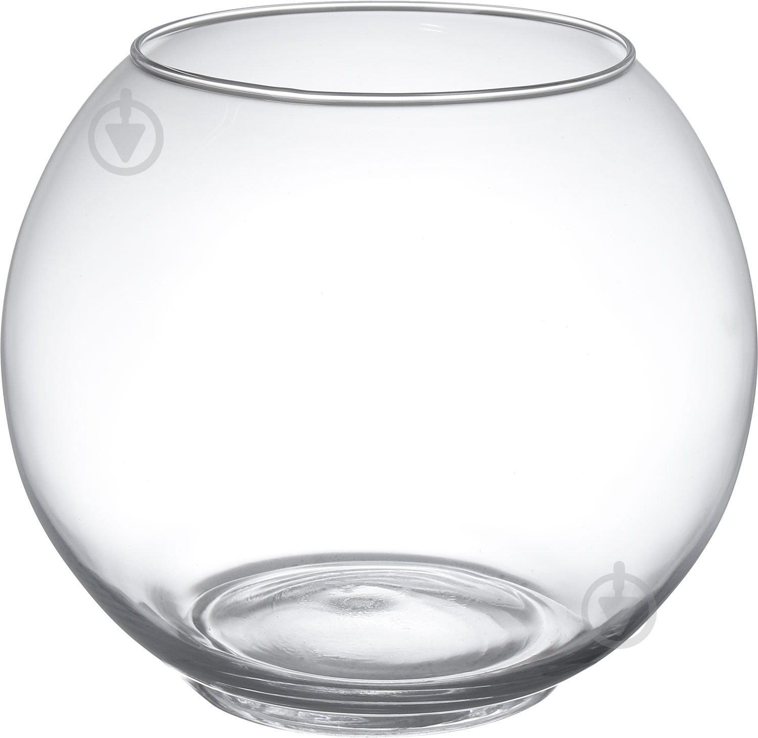 Ваза скляна Wrzesniak Glassworks Аквариум 20 см прозора - фото 1