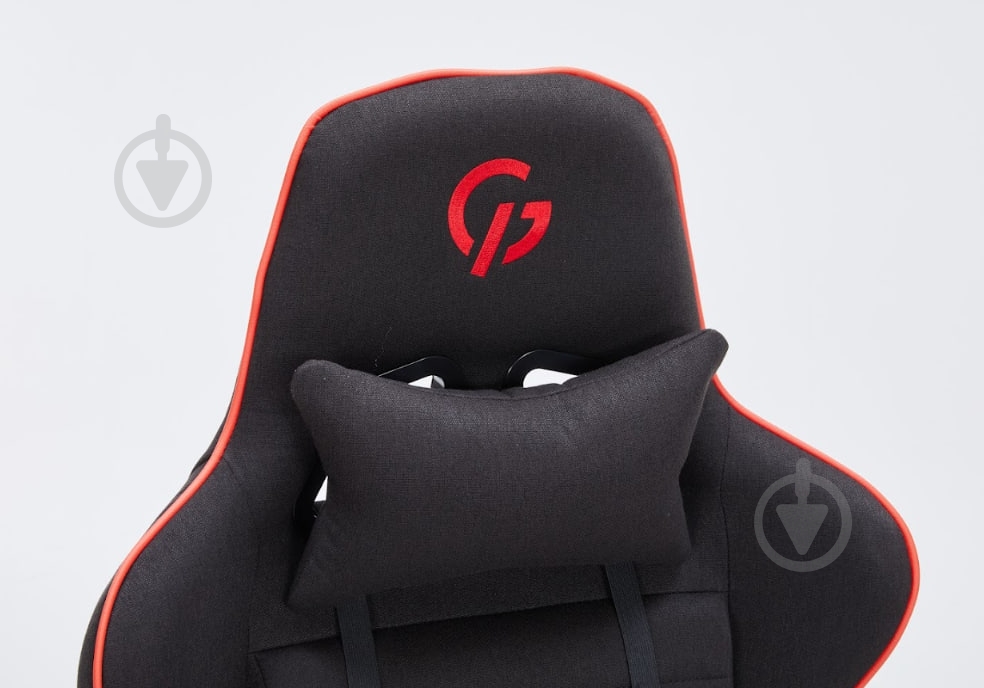Крісло ігрове GamePro GC575FB Size L Fabric Black&Red чорно-біло-червоний - фото 10 Крісло ігрове GamePro GC575FB Size L Fabric Black&Red чорно-біло-червоний - фото 10