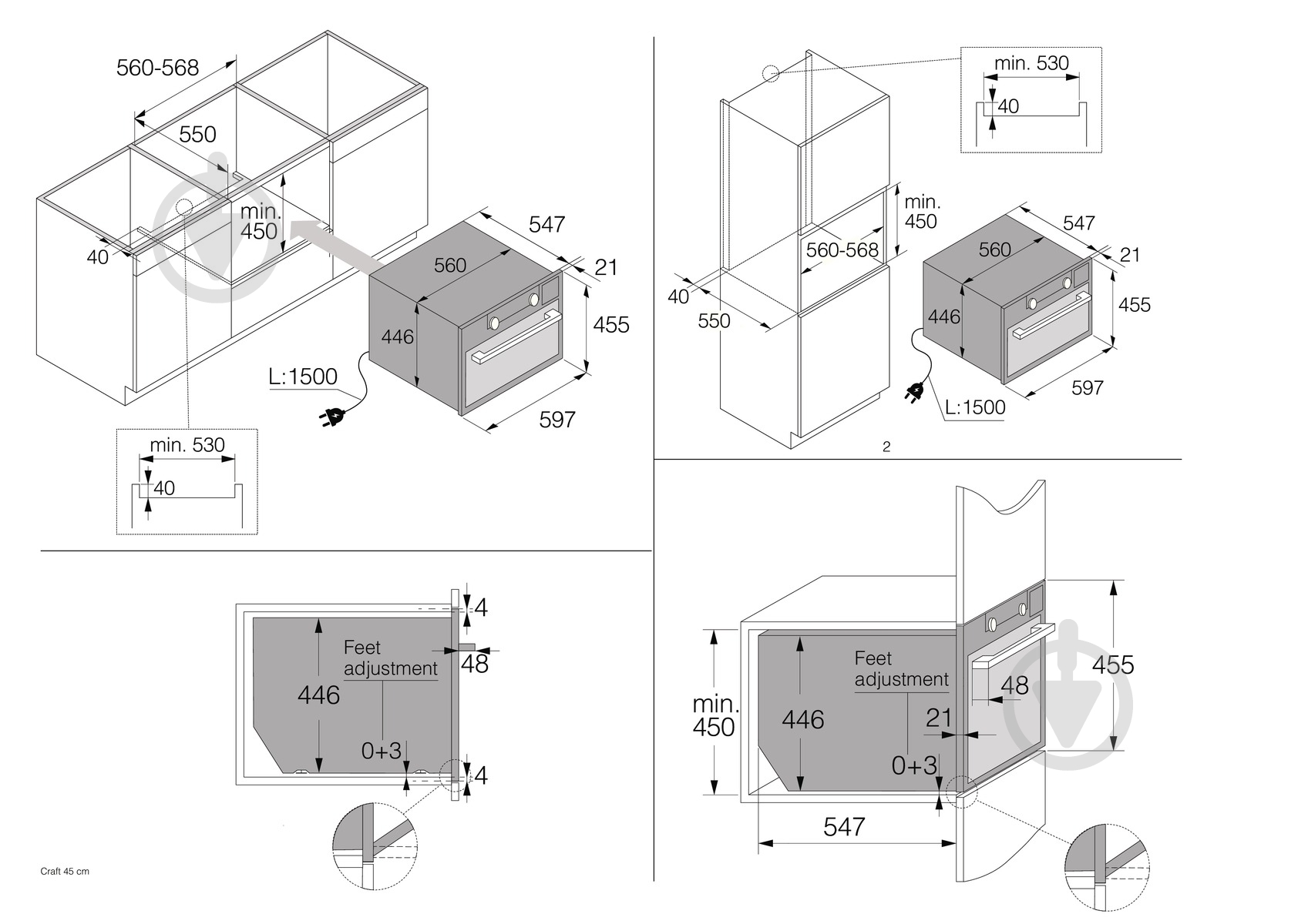Встраиваемая микроволновая печь Asko OM8464A1 - фото 7
