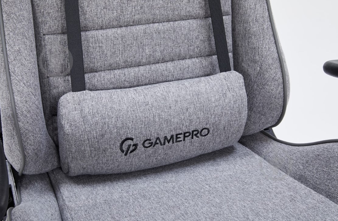 Крісло ігрове GamePro GC575FB Size L Fabric Gray сірий - фото 24
