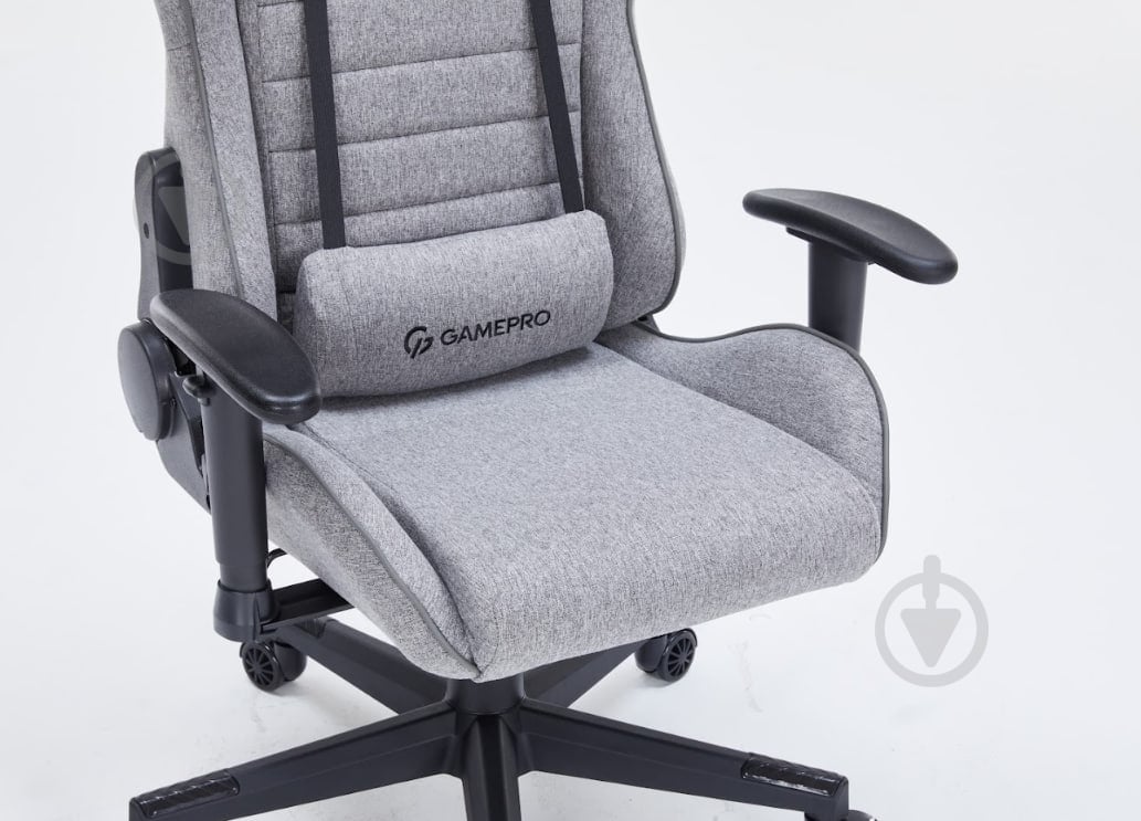 Крісло ігрове GamePro GC575FB Size L Fabric Gray сірий - фото 21