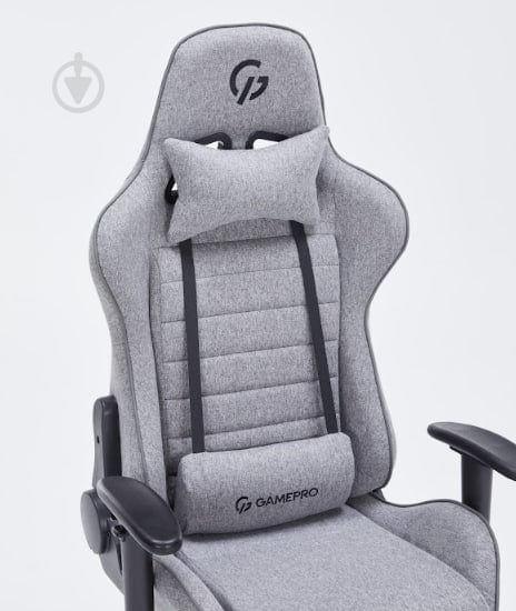 Крісло ігрове GamePro GC575FB Size L Fabric Gray сірий - фото 23