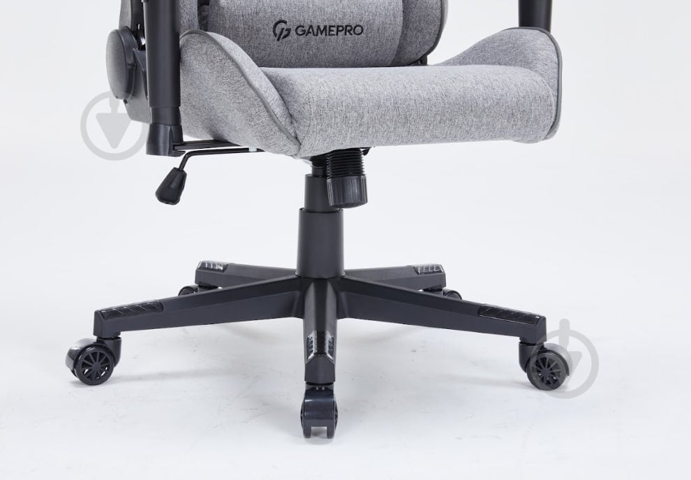 Крісло ігрове GamePro GC575FB Size L Fabric Gray сірий - фото 6