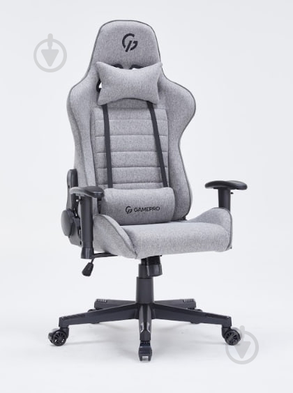 Крісло ігрове GamePro GC575FB Size L Fabric Gray сірий - фото 20