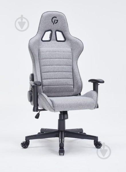 Крісло ігрове GamePro GC575FB Size L Fabric Gray сірий - фото 1