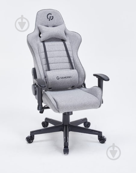 Крісло ігрове GamePro GC575FB Size L Fabric Gray сірий - фото 19