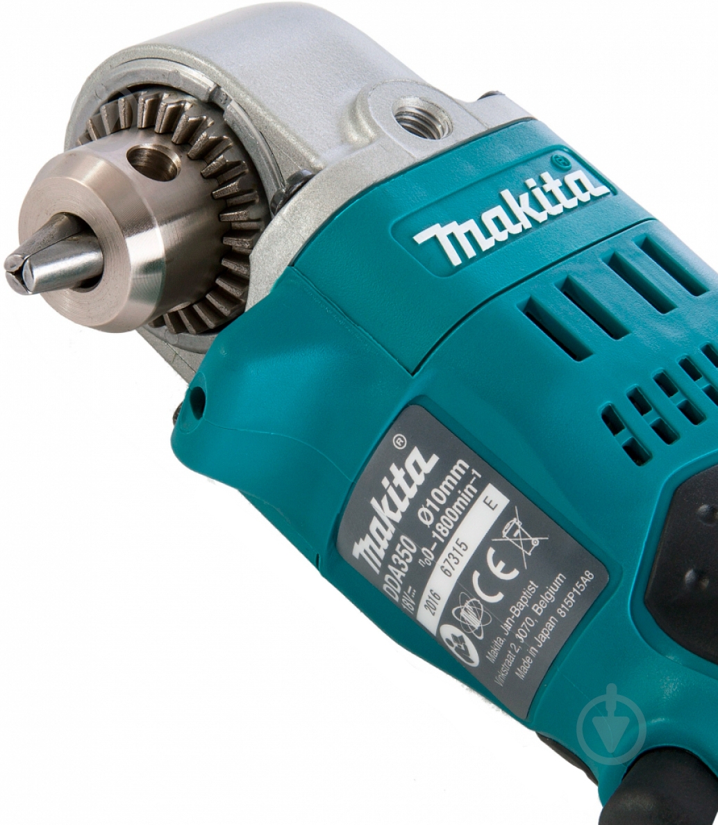 Дрель угловая Makita DDA350Z - фото 4