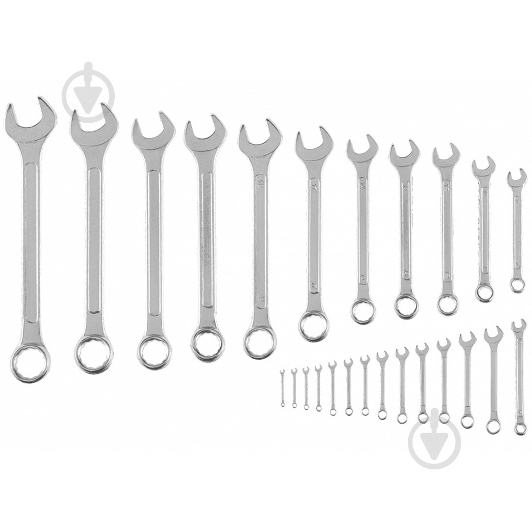 Набір ключів комбінованих Top Tools 35D370 - фото 1 Набір ключів комбінованих Top Tools 35D370 - фото 1