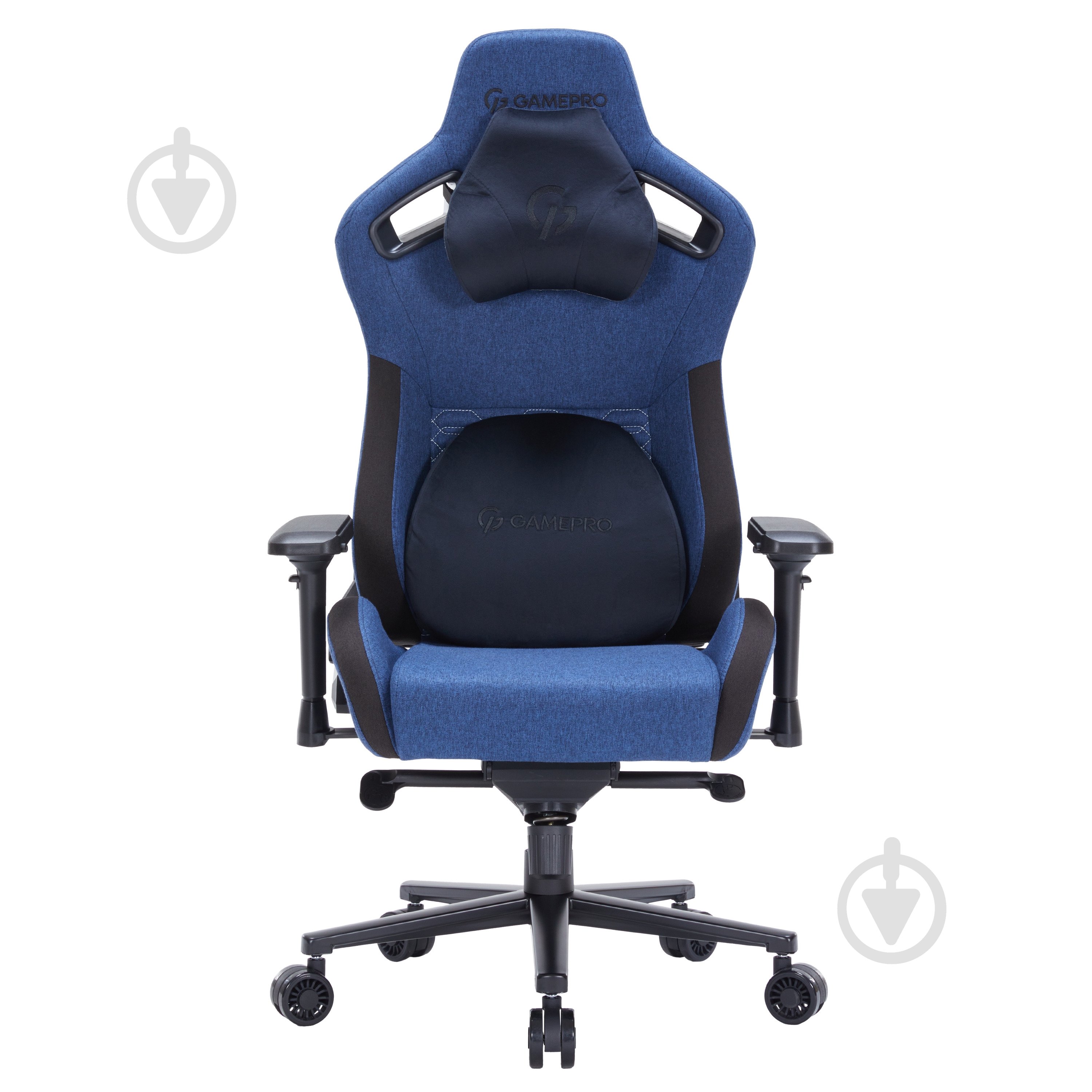 Кресло игровое GamePro GC900DB Size XL Fabric Dark Blue темно-синий - фото 3 Кресло игровое GamePro GC900DB Size XL Fabric Dark Blue темно-синий - фото 3